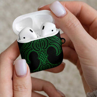 Kakariki Maori Ta Moko Poutama Art AirPods Case LT9 - Polynesian Pride