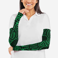 Kakariki Maori Ta Moko Poutama Art Arm Sleeves LT9 - Polynesian Pride