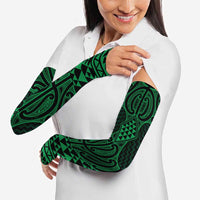 Kakariki Maori Ta Moko Poutama Art Arm Sleeves LT9 - Polynesian Pride