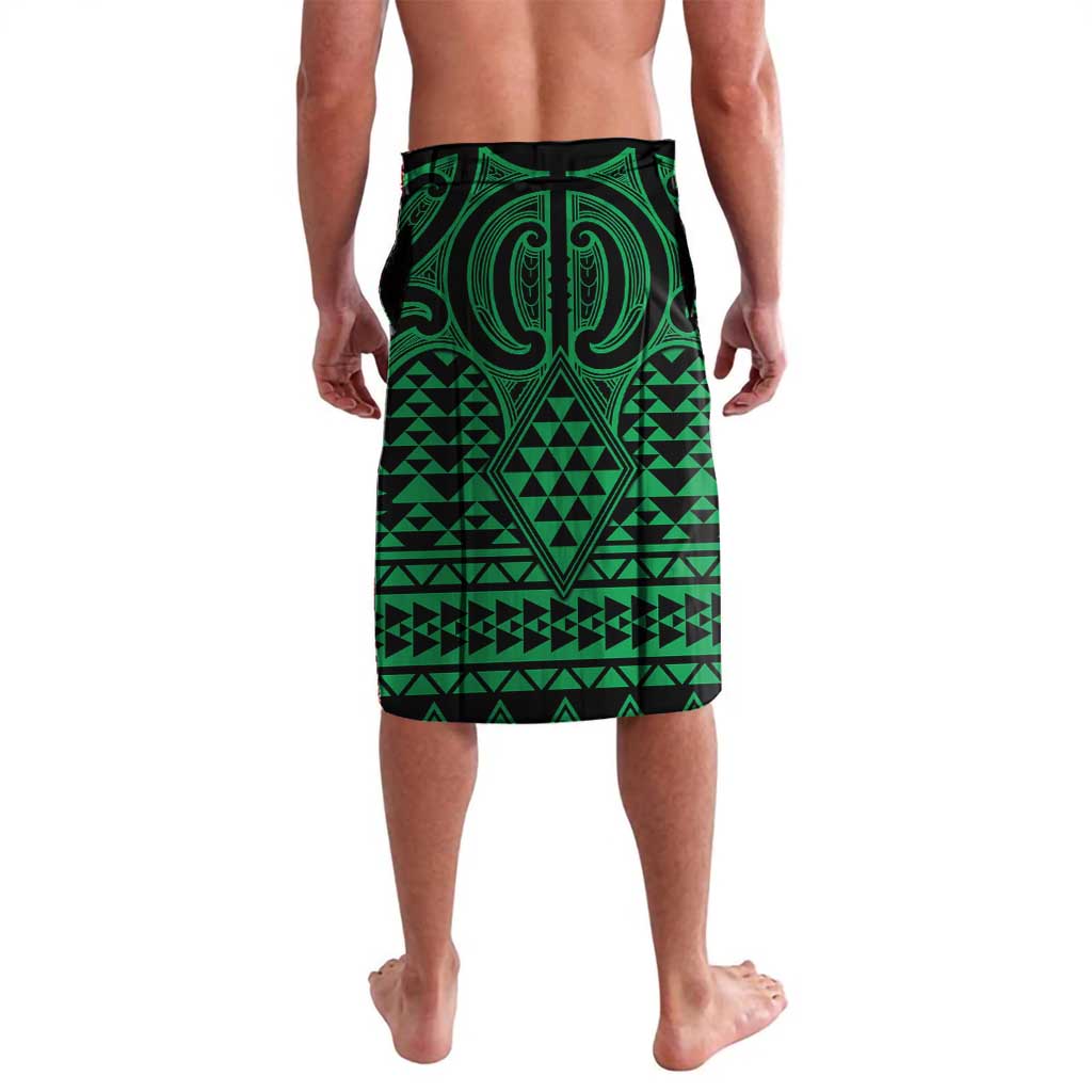 Kakariki Maori Ta Moko Poutama Art Lavalava LT9 - Polynesian Pride