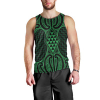 Kakariki Maori Ta Moko Poutama Art Men Tank Top LT9 - Polynesian Pride