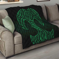 Kakariki Maori Ta Moko Poutama Art Quilt LT9 - Polynesian Pride