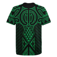 Kakariki Maori Ta Moko Poutama Art Rugby Jersey LT9 - Polynesian Pride