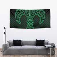 Kakariki Maori Ta Moko Poutama Art Tapestry LT9 - Polynesian Pride