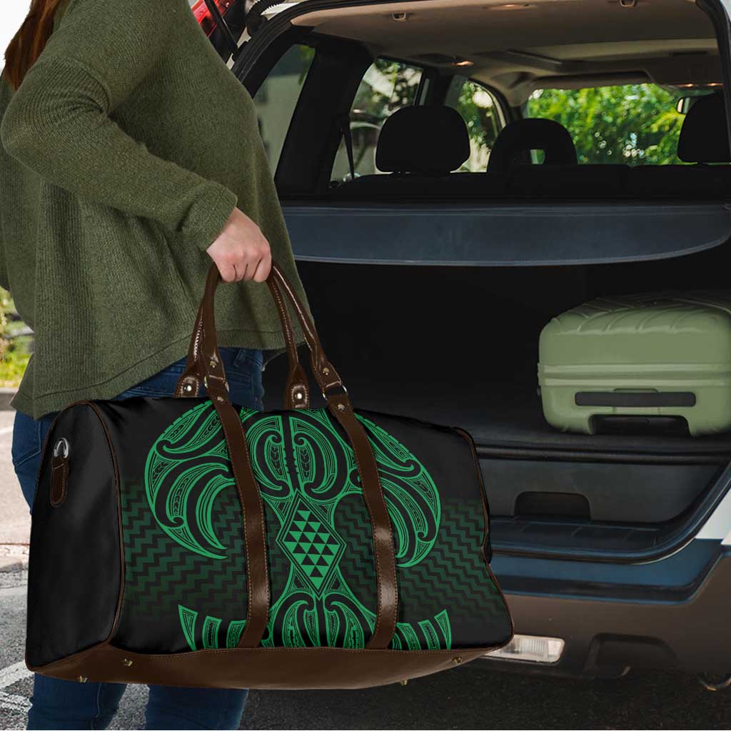 Kakariki Maori Ta Moko Poutama Art Travel Bag LT9 - Polynesian Pride