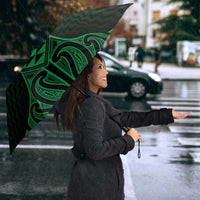 Kakariki Maori Ta Moko Poutama Art Umbrella LT9 - Polynesian Pride