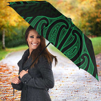 Kakariki Maori Ta Moko Poutama Art Umbrella LT9 - Polynesian Pride