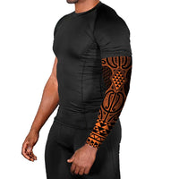 Karaka Maori Ta Moko Poutama Art Arm Sleeves LT9 - Polynesian Pride