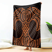 Karaka Maori Ta Moko Poutama Art Blanket LT9 - Polynesian Pride