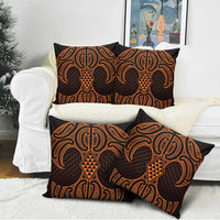 Karaka Maori Ta Moko Poutama Art Pillow Cover LT9 - Polynesian Pride
