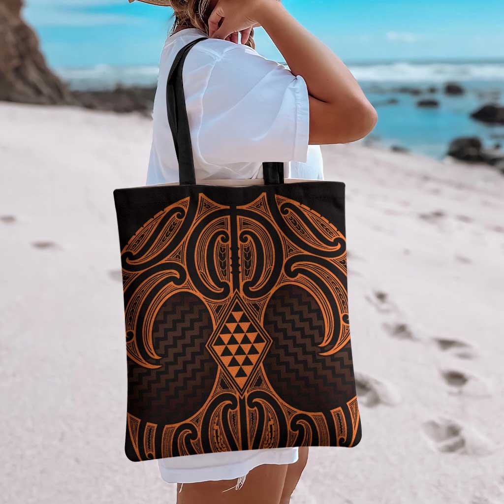 Karaka Maori Ta Moko Poutama Art Tote Bag LT9 - Polynesian Pride