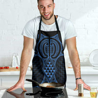 Kikorangi Maori Ta Moko Poutama Art Apron LT9 - Polynesian Pride
