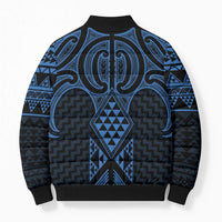 Kikorangi Maori Ta Moko Poutama Art Bomber Puffer Jacket LT9 - Polynesian Pride