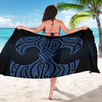 Kikorangi Maori Ta Moko Poutama Art Sarong LT9 - Polynesian Pride