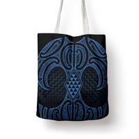 Kikorangi Maori Ta Moko Poutama Art Tote Bag LT9 - Polynesian Pride