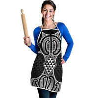 Ma Maori Ta Moko Poutama Art Apron LT9 - Polynesian Pride