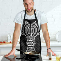 Ma Maori Ta Moko Poutama Art Apron LT9 - Polynesian Pride