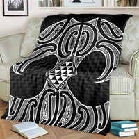 Ma Maori Ta Moko Poutama Art Blanket LT9 - Polynesian Pride