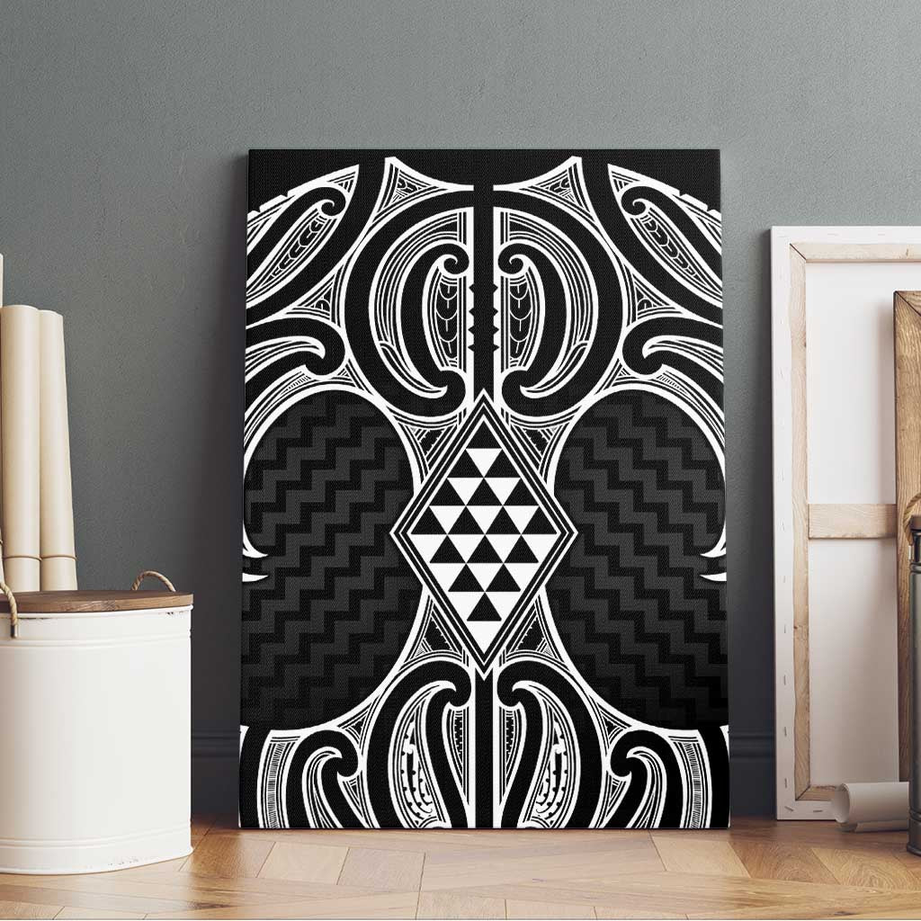 Ma Maori Ta Moko Poutama Art Canvas Wall Art LT9 - Polynesian Pride