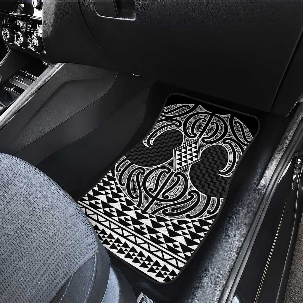 Ma Maori Ta Moko Poutama Art Car Mats LT9 - Polynesian Pride