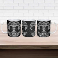 Ma Maori Ta Moko Poutama Art Ceramic Mug LT9 - Polynesian Pride