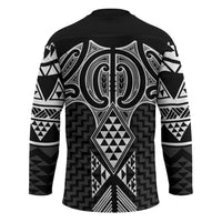 Ma Maori Ta Moko Poutama Art Hockey Jersey LT9 - Polynesian Pride