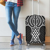 Ma Maori Ta Moko Poutama Art Luggage Cover LT9 - Polynesian Pride
