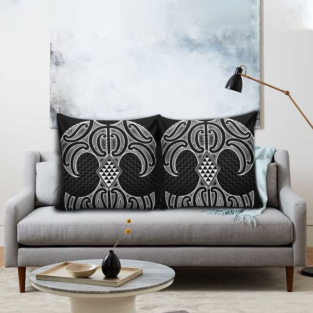 Ma Maori Ta Moko Poutama Art Pillow Cover LT9 - Polynesian Pride