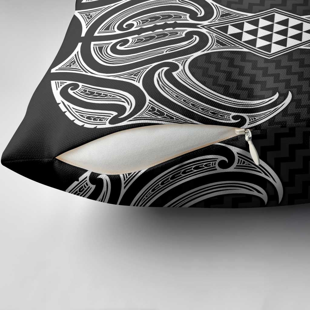 Ma Maori Ta Moko Poutama Art Pillow Cover LT9 - Polynesian Pride
