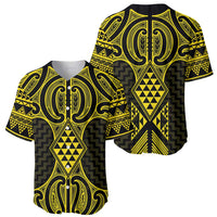 Mahi-dawg Maori Ta Moko Poutama Art Baseball Jersey LT9 - Polynesian Pride