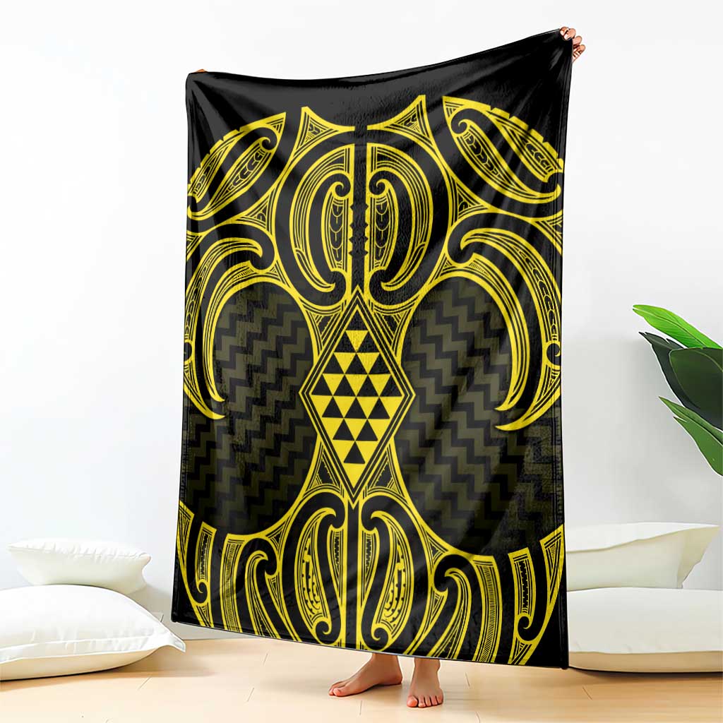 Mahi-dawg Maori Ta Moko Poutama Art Blanket LT9 - Polynesian Pride