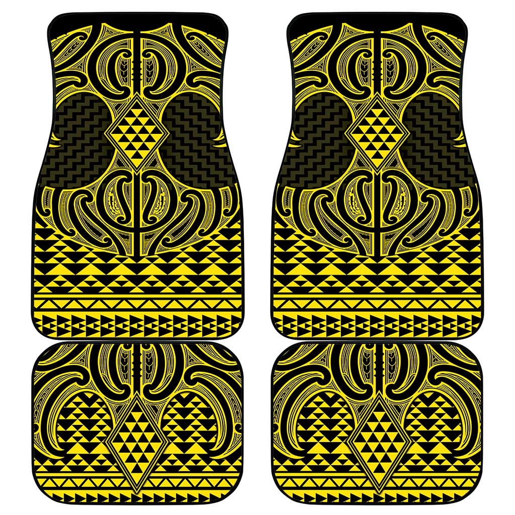 Mahi-dawg Maori Ta Moko Poutama Art Car Mats LT9 - Polynesian Pride