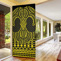 Mahi-dawg Maori Ta Moko Poutama Art Door Cover LT9 - Polynesian Pride