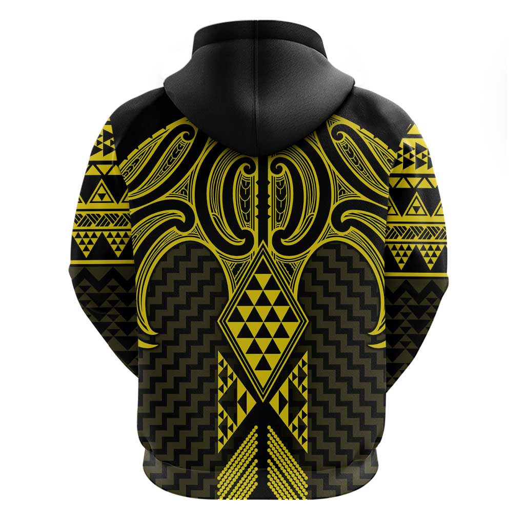 Mahi-dawg Maori Ta Moko Poutama Art Hoodie LT9 - Polynesian Pride