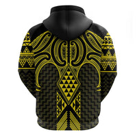 Mahi-dawg Maori Ta Moko Poutama Art Hoodie LT9 - Polynesian Pride