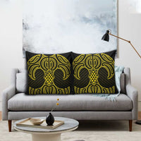Mahi-dawg Maori Ta Moko Poutama Art Pillow Cover LT9 - Polynesian Pride