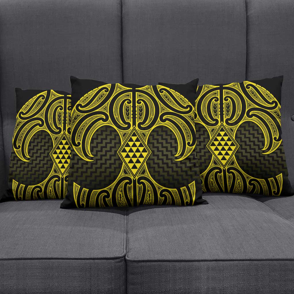 Mahi-dawg Maori Ta Moko Poutama Art Pillow Cover LT9 - Polynesian Pride