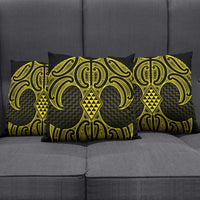 Mahi-dawg Maori Ta Moko Poutama Art Pillow Cover LT9 - Polynesian Pride