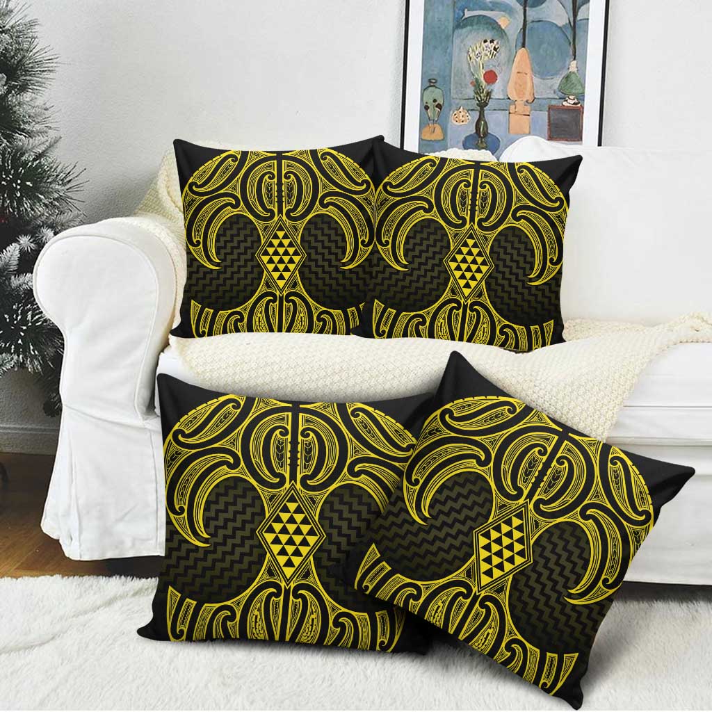 Mahi-dawg Maori Ta Moko Poutama Art Pillow Cover LT9 - Polynesian Pride