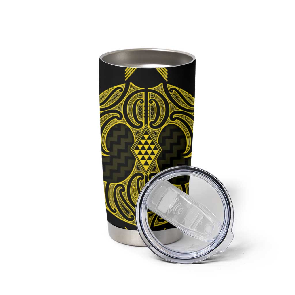 Mahi-dawg Maori Ta Moko Poutama Art Tumbler Cup LT9 - Polynesian Pride