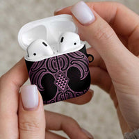 Mawhero Maori Ta Moko Poutama Art AirPods Case LT9 - Polynesian Pride