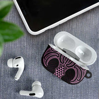 Mawhero Maori Ta Moko Poutama Art AirPods Case LT9 - Polynesian Pride