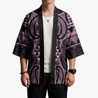 Mawhero Maori Ta Moko Poutama Art Kimono LT9 - Polynesian Pride