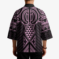 Mawhero Maori Ta Moko Poutama Art Kimono LT9 - Polynesian Pride