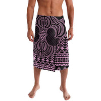 Mawhero Maori Ta Moko Poutama Art Lavalava LT9 Pink - Polynesian Pride