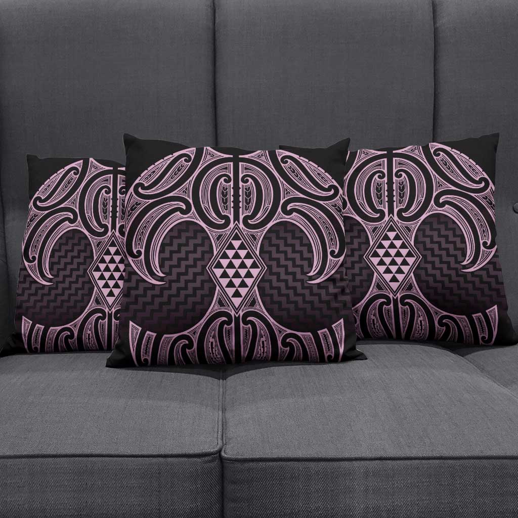 Mawhero Maori Ta Moko Poutama Art Pillow Cover LT9 - Polynesian Pride