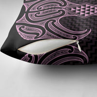 Mawhero Maori Ta Moko Poutama Art Pillow Cover LT9 - Polynesian Pride