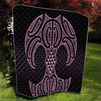 Mawhero Maori Ta Moko Poutama Art Quilt LT9 - Polynesian Pride