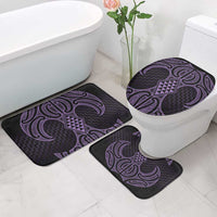 Waiporoporo Maori Ta Moko Poutama Art Bathroom Set LT9 - Polynesian Pride