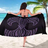 Waiporoporo Maori Ta Moko Poutama Art Sarong LT9 - Polynesian Pride